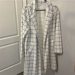 Melloday windowpane blazer size M hardly worn